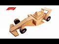 How To Make Formula 1 From Cardboard Cardboard Formula 1 Cardboard Car