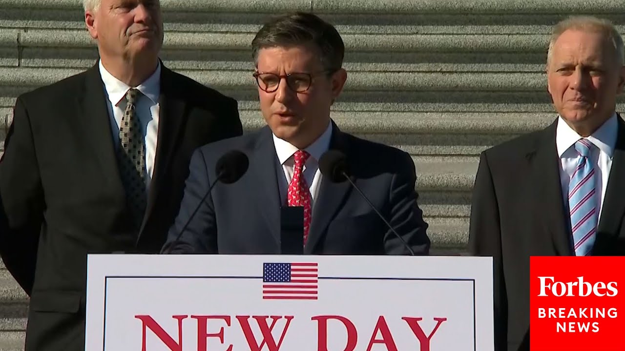 BREAKING NEWS: Speaker Johnson, House GOP Leaders Take Victory Lap After GOP Success In 2024