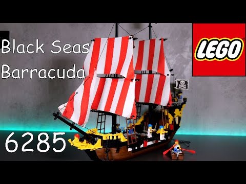 LEGO Pirates 6285 Black Seas Barracuda  (Dark Shark) | Cinematic Review | 4K