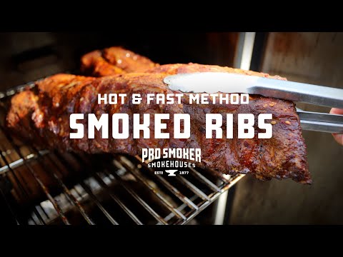 Hot & Fast Ribs | Smoked Ribs in a Vertical Electric Smoker