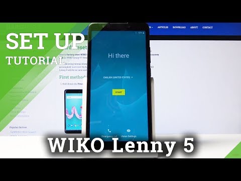 How to Accomplish First Configuration in WIKO Lenny 5 - Set Up Process