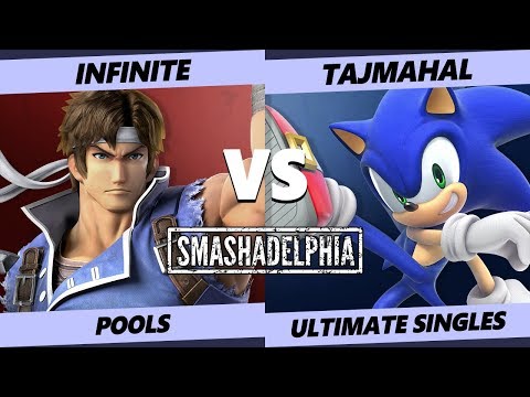 Smashadelphia 2019 SSBU - Infinite (Richter) Vs. Tajmahal (Sonic, Pit) Ultimate Tournament Pools