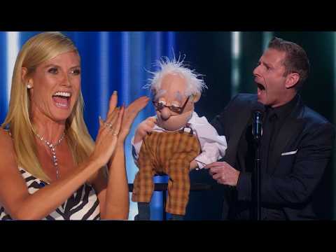 WINNING Ventriloquist Paul Zerdin's AGT Journey | Amazing Auditions