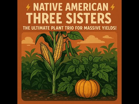 ⚡ Native American Three Sisters: The Ultimate Plant Trio for Massive Yields!