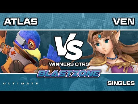 PSG Blastzone: Atlas (Falco) vs Sugoi | Ven (Zelda) - Winners Qtrs