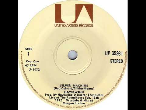 UK New Entry 1972 (133) Hawkwind - Silver Machine