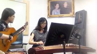 Rhythm of the rain (Guzheng+Guitar)