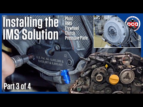 Installing the IMS Solution, RMS, flywheel, clutch, and pressure plate | Part 3 of 4