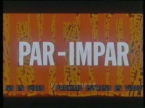 Tráiler en español de Par-impar