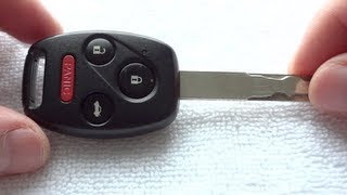 How to Replace Honda Accord Civic Cross Tour Pilot Key Fob Battery Change CR1616