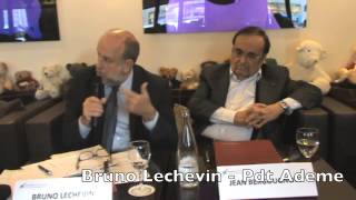 Bruno Lechevin de l’Ademe voyait les freins de la reglementation