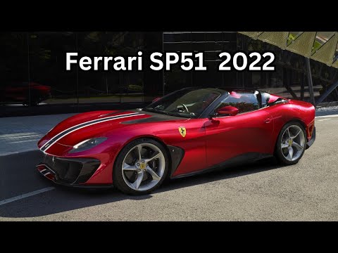 Ferrari SP51  2022 Facts | New One-Off Ferrari SP51 – Close-Up