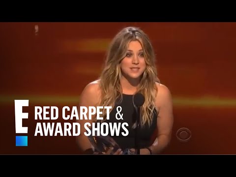 The People's Choice for Favorite Comedic TV Actress is Kaley Cuoco | E! People's Choice Awards