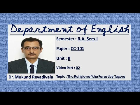 BA English Sem-I CC-101Unit-2 (Part-2)