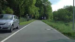 preview picture of video 'Grenzübergang Jonsdorf Krompach-Valy (Schanzendorf) border crossing'