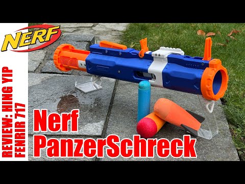 Nerf Panzerschreck Fenrir 717 Rocket Launcher | Build Tutorial, Review & Test | OWL Nerf Community
