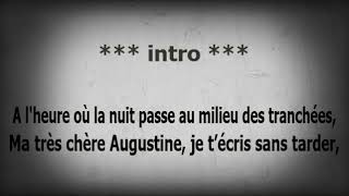 Reprise de Florent PAGNY &quot; Le soldat&quot;