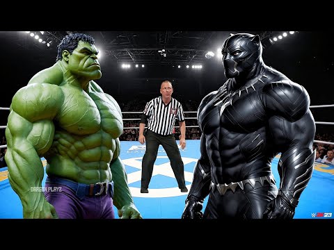 HULK VS BLACK PANTHER - EPIC BATTLE