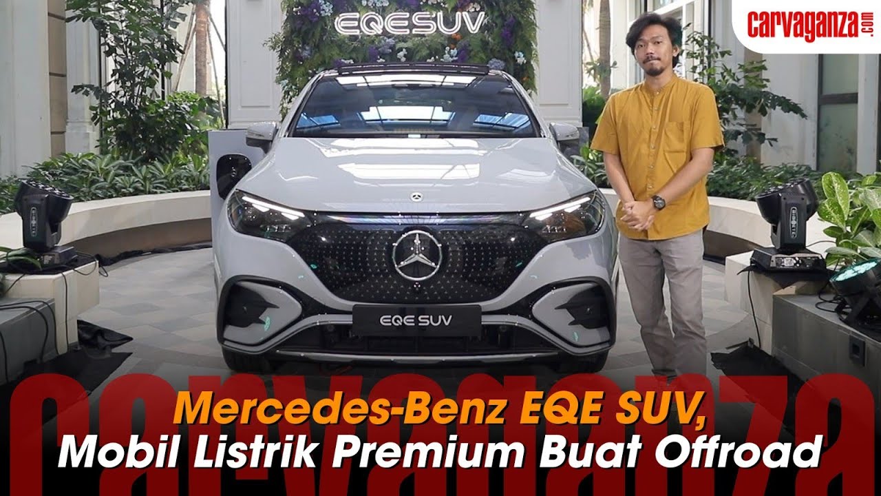 Mercedes-Benz EQE SUV, Mobil Listrik Premium Buat Offroad