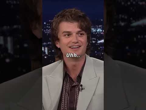 Joe Keery realized he's famous! 😋