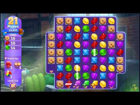 Willy Wonkas Sweet Adventure Level 211 - NO BOOSTERS 🍫 | SKILLGAMING ✔️