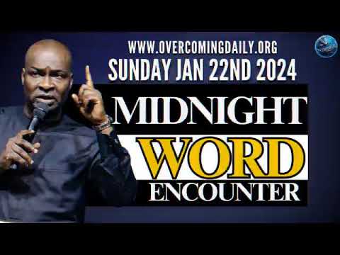 [MONDAY, JAN 22ND] MIDNIGHT SUPERNATURAL ENCOUNTER WITH THE WORD OF GOD | APOSTLE JOSHUA SELMAN