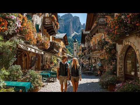 Ich Entdeckte Die Schönste Stadt Der Dolomiten | Corvara in Badia 4K Spaziergang