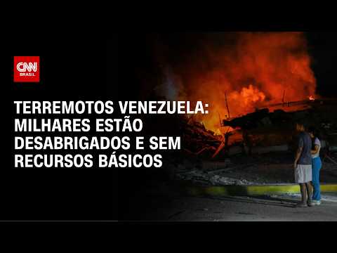 Venezuela sob escombros: veja a situação do país após terremotos