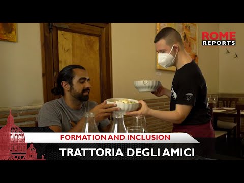 Trattoria in Trastevere adota abordagem única para promover a inclusão