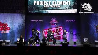 PROJECT ELEMENT - Adult Division | 2015 Philippine Hip Hop Dance Championship