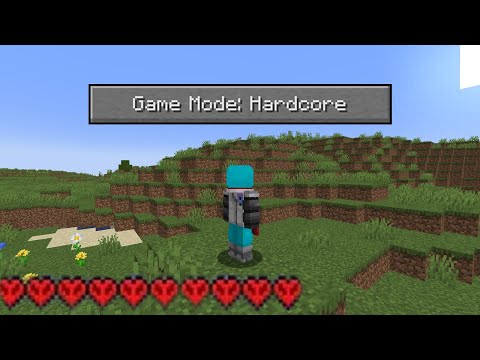 Insane Adventure: My First Time Playing Hardcore Minecraft