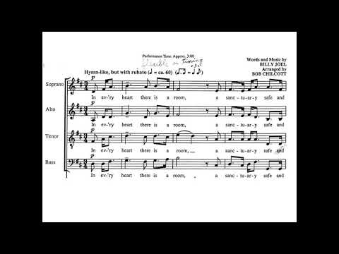 King's Singers | And So it Goes (with score)