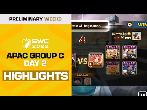 HIGHLIGHTS | ASIA-PACIFIC Preliminary Group C DAY 2 | SWC2022