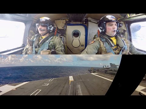 Narrated Catapult Launch in a Navy C-2 Greyhound