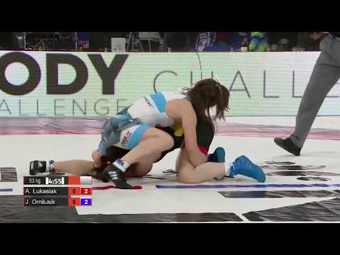 FW 53 kg: A. Łukasiak VS J. Omilusik (1/9)