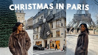 Spending my Birthday in Paris Vlogmas pt. 2 (gift haul, Christmas light walk, Christmas market)