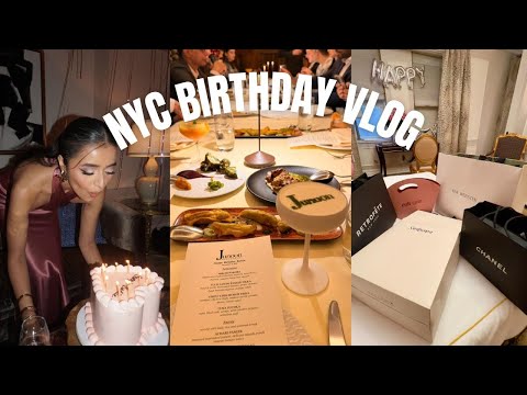 ✨ NYC birthday vlog ✨
