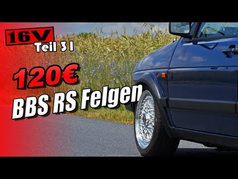 120€ BBS RS Felgen | Golf 2 ABF 2L 16V Teil 31