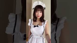 【TikTok】 うんぱいがメイド服着て踊る動画みんな好き？ #Shorts