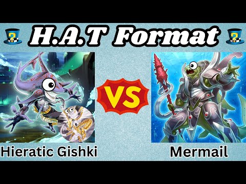 Hieratic Gishki Vs Mermail! | HAT Format Replay Review! | 2014 Yu-Gi-Oh! WCQ