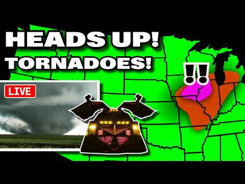 ANOTHER ONE! - Tornadoes and Chasers on the Ground
