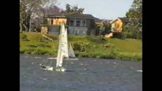 preview picture of video 'Hobie 18 Racing Grafton Clarence River Sailing Club'