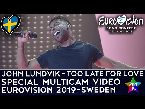 John Lundvik - "Too Late for Love" - Special Multicam video - Eurovision 2019 (Sweden)