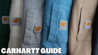 CARHARTT T SHIRT GUIDE- FITTING, QUALITY, AND THOUGHTS!