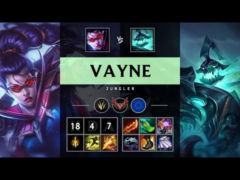 Vayne Jungle vs Hecarim - EUW Grandmaster Patch 25.S1.3