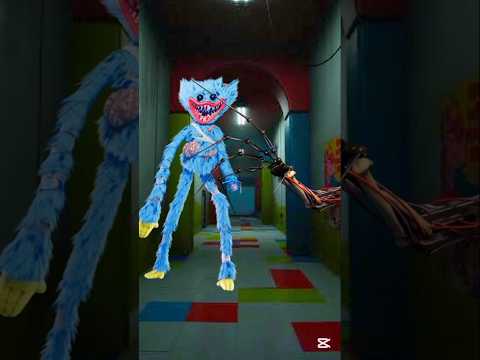 "Damaged Huggy Wuggy vs All Poppy Playtime Powerful Characters – Epic Final Battle!" #poppy #shorts