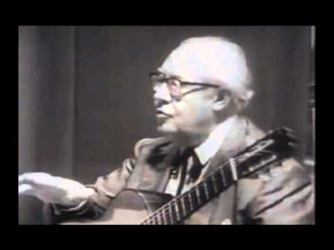 The Segovia Master Class in Spain - Classical Guitar Masterclass - Andres Segovia