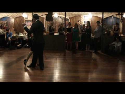  Kim Dy Liacco  and  Aizad Jasman  are  dancing  at  Kuala Lumpur Tango Festival  in  2012