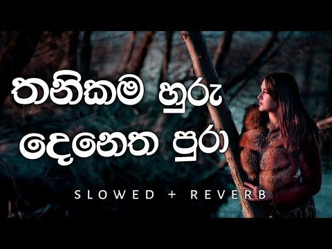 Thanikama Huru Denetha pura | තනිකම හුරු දෙනෙත පුරා {slowed+reverb}