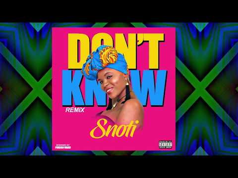 Snoti - Don't Know (OFFICIAL Lyric video)